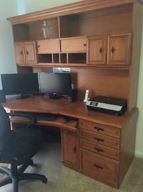High End desk with exact same one on opposite wall!
