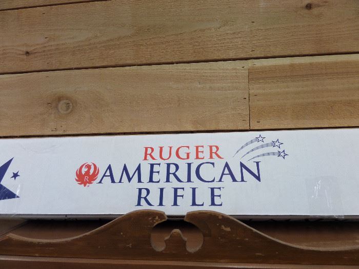 RUGER RIFLE IN THE BOX