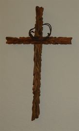 One of several wall crosses