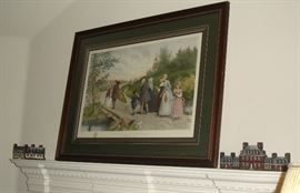 Williamsburg, Sleepy Hollow buildings & print