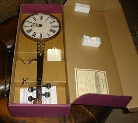 New in box wall clock