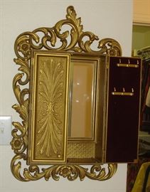 Vintage Sarah Coventry jewelry cabinet