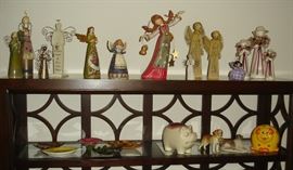 Jim Shore figurines, piggy banks