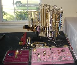 Some of the costume jewelry
