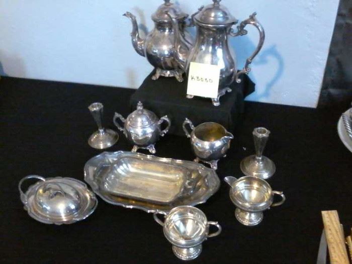 silver plate Tea Set