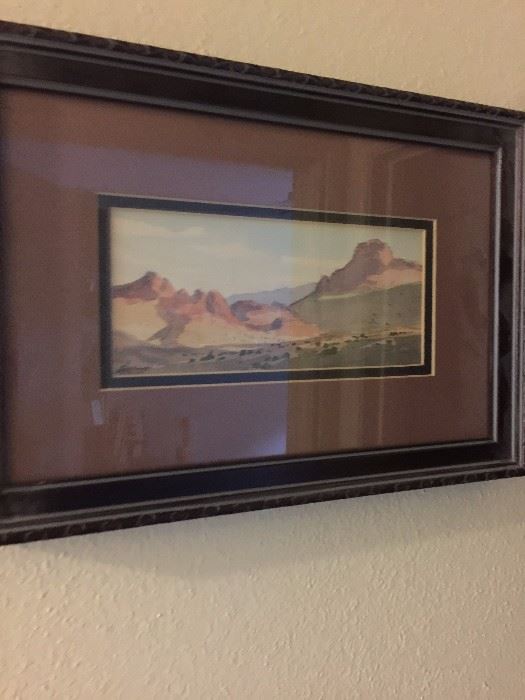 William Zaner -Bill Zaner was born on February 13, 1930. He passed away on November 22, 2015.  He was a Texas landscape master. The landscapes of Texas - mountains, deserts, high plains and rolling meadows fill each days work for Bill Zaner. The artist discovered his subject more than 4 decades ago after he first moved to Texas . "I never had to go anywhere else to find such a wealth of beauty to paint," he says referring to Texas. He has a lifetime of work to prove it, too. Reflecting now on his career at age eighty-one, Zaner says he never wanted to do anything else with his life but paint.
Bill's work is a valued addition to many public and private collections, including the Texas Artists Collection of Texas A&M University