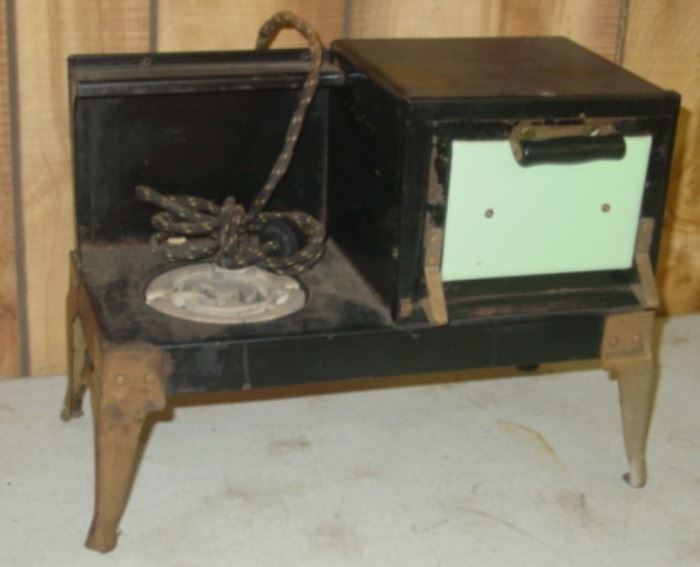 1940's Mini Electric Cook Stove - Works!