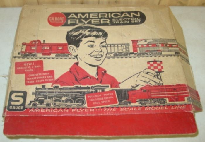 Gilbert American Flyer Electric Train Set In Box