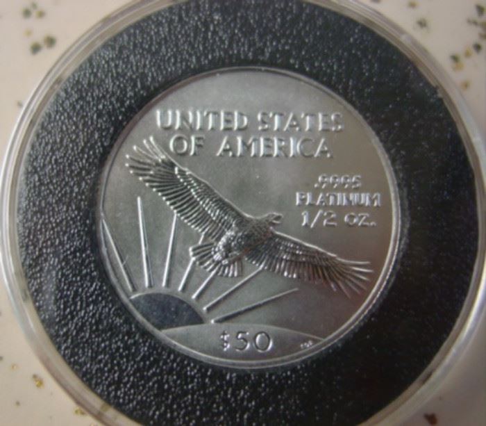 2002 Platinum $50.00 Coin