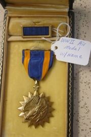 WWII Air Medal w/Name