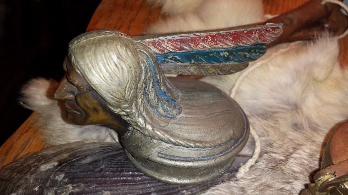 Large 2 Day Estate Sale. House, basement and garage FULL!! Much, much collectibles, primitives and antiques-all under one roof!! 1920's Pontiac Indian radiator cap