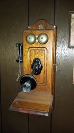 Large selection antiques!! Several wall phones