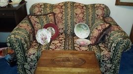 Loveseat-very, very nice!! Over 30 tables to choose from through house