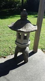 Much outdoor items. Concrete statues