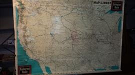 Burlington Route map