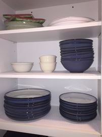 SANGO CONCEPTS EGGPLANT DINNERWARE SET-8 SETTING