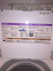 WHIRLPOOL MODEL: WED4800BQ1 FRONT LOAD ELECTRIC DRYER AND WHIRLPOOL WASHER-PURCHASED LAST YEAR