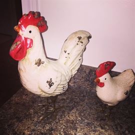 KITCHEN DECOR'-ROOSTERS