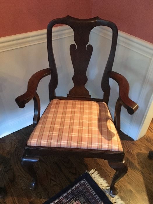 HENKEL HARRIS Dining Room Arm Chair (2)