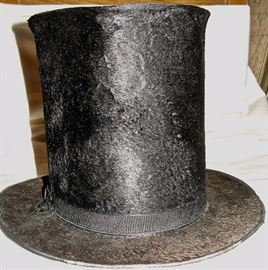 C. 1850s Beaver Stovepipe Hat