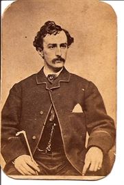 From Life Carte de Visite of John Wilkes Booth