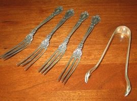 Sterling  Gorham Strawberry Forks