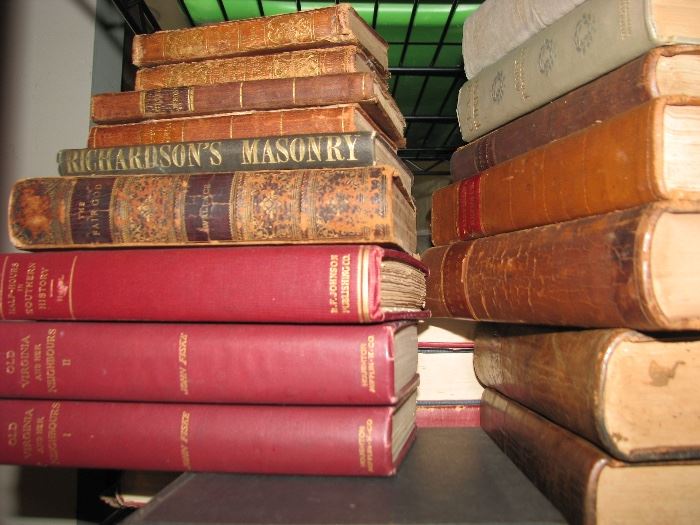 Many Antiquarian Books
