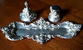 RARE Wm. Kerr Sterling Desk Set