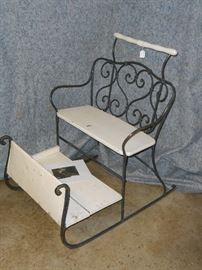 ice sleigh for two children