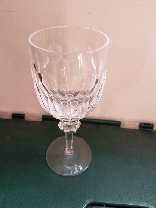 Waterford "Curraghmore" water glass, one of six