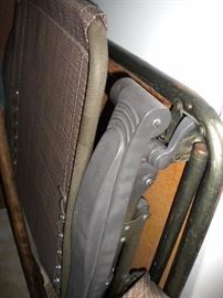 Fold up chair and table