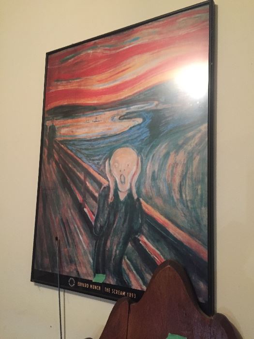  The  scream   Artwork  $25