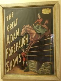 Vintage picture greatest show on earth $25
