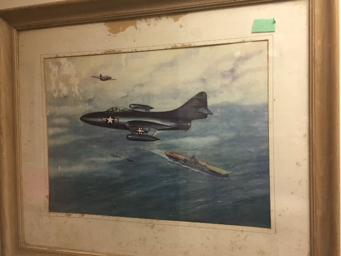 Air Force fighter jet plane picture $40