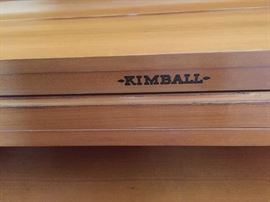 KIMBALL PIANO AND PIAN0 BENCH