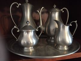 Pewter Serving set