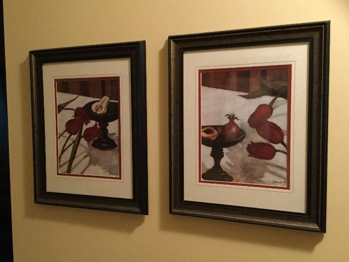 Fine quality framed and matted prints