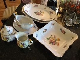Edelstein china...Rosetta pattern.