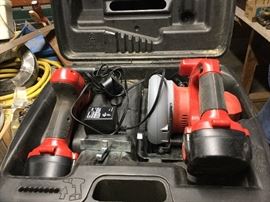Skil saw and drill