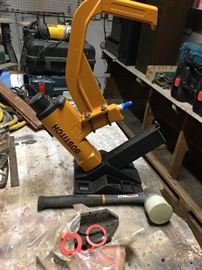 Bostitch power nailer and mallet