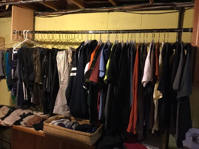 Men's clothing...very good condition 