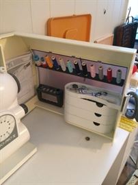 Sewing Machine Cabinet Inside