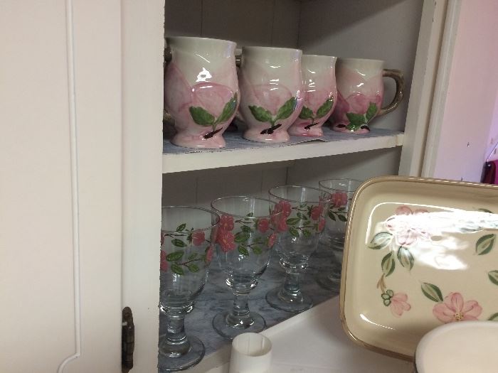 Desert Rose Glasses and Mugs