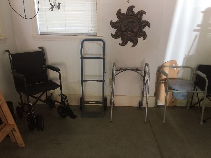 Wheelchair, Hand Truck, Walker, Potty Chair