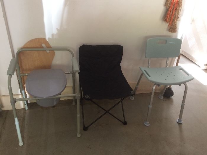 Potty Chair, Folding Chair, Shower Chair 