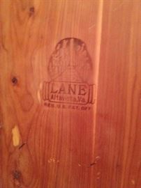 LANE mid century cedar lined cabinet, there is also a Lane Cedar chest