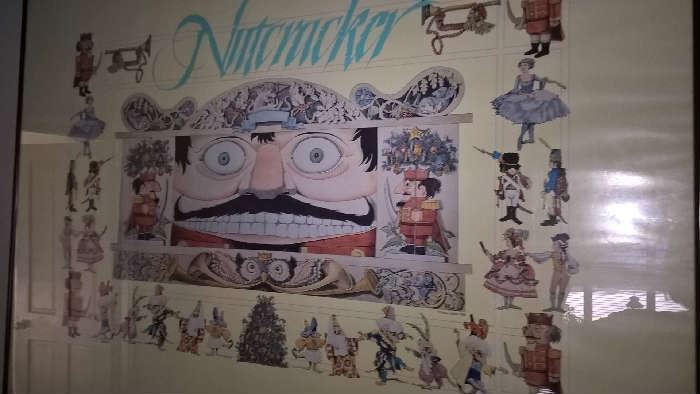 Framed Nutcracker poster