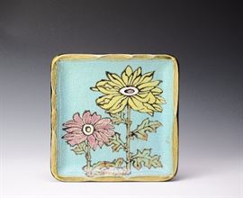Lot 17 -Ceramic Flower Tray