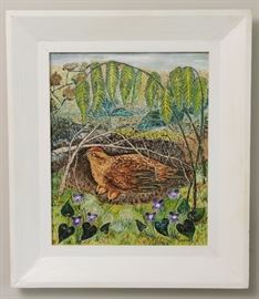 Lot 68 -"A Bird in its Nest", Gertrude Rogers