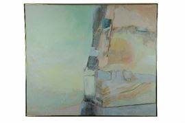 Lot 103 -Abstract Floral, Connie Slack